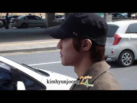 120418 KimHyunJoong fancam-Arrival from HANEDA