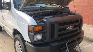 How to replace 2008 Ford E250 5.4L Alternator