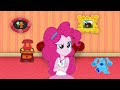 Blue S Clues And Pinkie Pie To Play Blue S Clues Snack Time