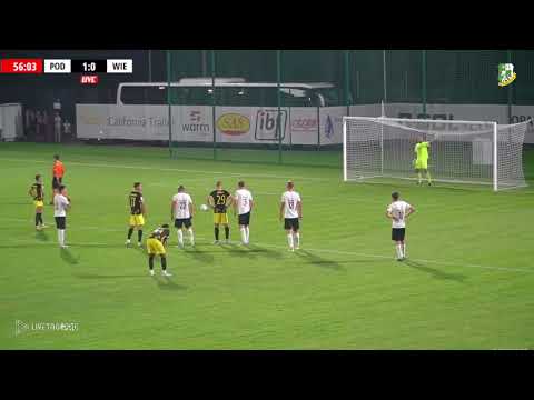 Podlasie Biała Podlaska - Wieczysta Kraków 3:2 (bramki)