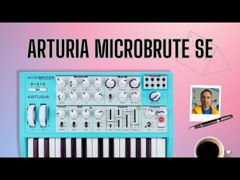 Arturia Microbrute SE Synth Demo in action no talking