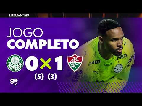 JOGO COMPLETO: PALMEIRAS X FLUMINENSE | SEMIFINAL | LIBERTADORES 2026 | ge tv