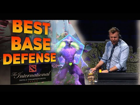 BEST & MOST ICONIC Base Defends in The International History - Dota 2