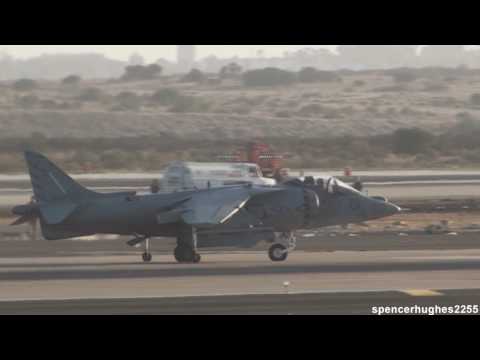 2009 MCAS Miramar twilight show - AV8B Harrier Demo