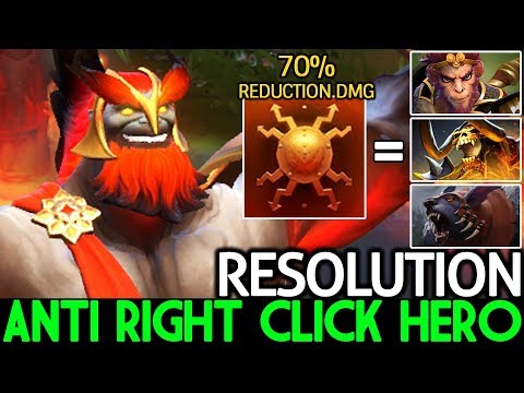 Resolution [Mars] New Hero Anti Right Click Hero Cancer Game 7.21 Dota 2