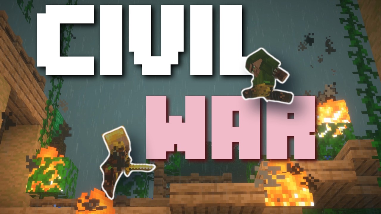 Civil War explained through MINECRAFT