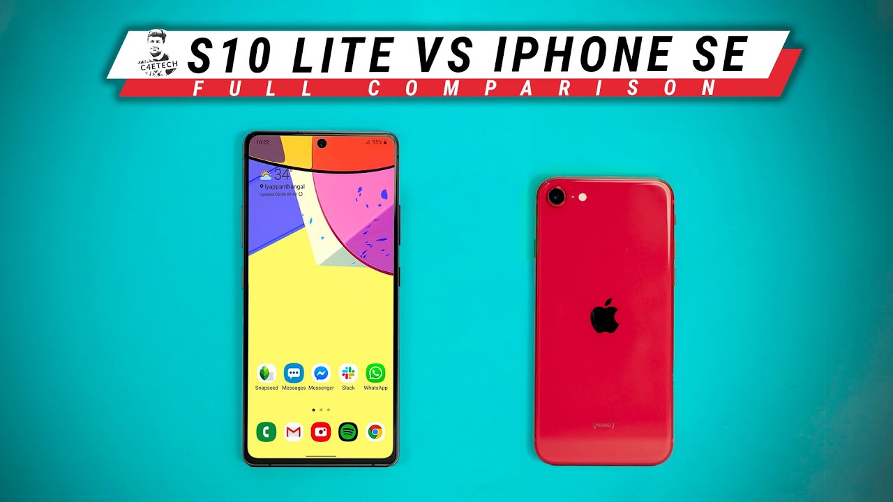 iPhone SE 2020 or Galaxy S10 Lite - It’s Apple vs Samsung Again!!!