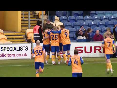 Mansfield Town v Scunthorpe United highlights