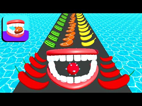 TOOTH RUSH😬NEW UPDATE-LEVEL 10-11 / Mobile Gameplay Tutorial (Android & ios) TR10-11L