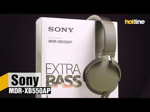 Sony MDR-XB550AP Black