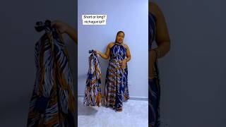 Long or short? #latestafricaprint #africanclothing #africanclothing #zamakalefashion #fashion