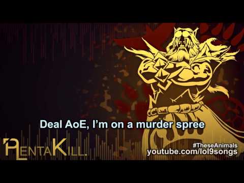 PlentaKill - Animals I Can Become (Three Days Grace - Animal I Have Become LoL Parody) PLK