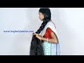 Calf Length Shiny Long Hair Most Thickest Braid Making By Rekha