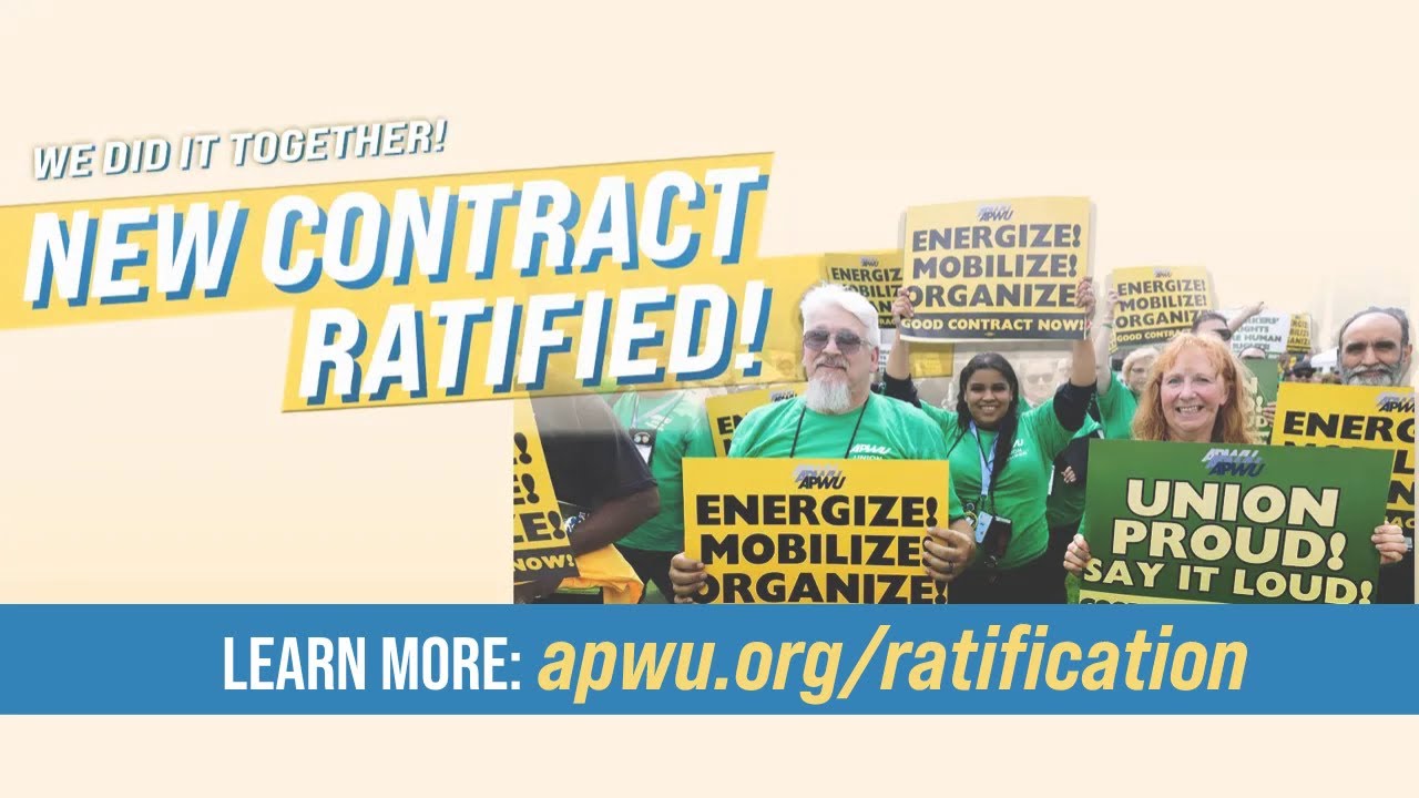 WATCH: APWU President Dimondstein on Ratification of 2024-2027 National Agreement