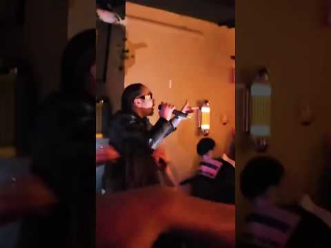 Stein performing hit singles Power Up & Glimiti Glamiti at his birthday bash 2024