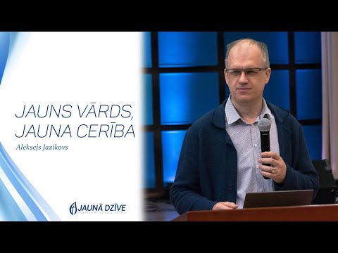 Jauns vārds, jauna cerība - Aleksejs Jazikovs, svētdienas dievkalpojums, tiešraide
