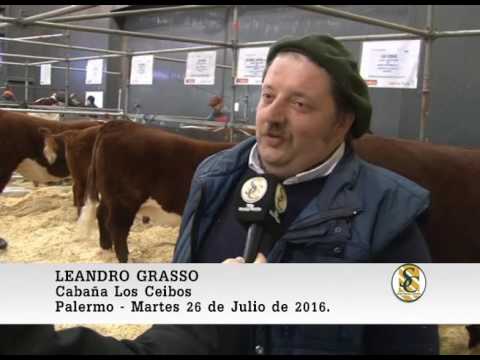 26-07-16 Nota Leandro Grasso - (Cabaña Los Ceibos ) - Palermo 2016.