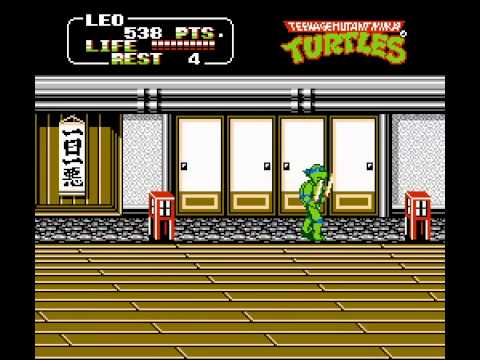 NES Longplay [007] Teenage Mutant Ninja Turtles II: The Arcade Game