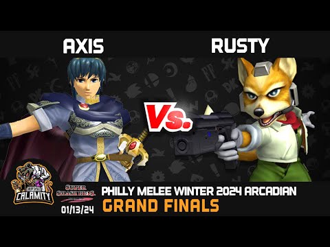 Philly Melee Winter Arcadian 2024 - Singles - Axis vs Rusty - Grand Finals