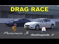 Drag Race #45 | Porsche Panamera S vs Maserati Quattroporte S