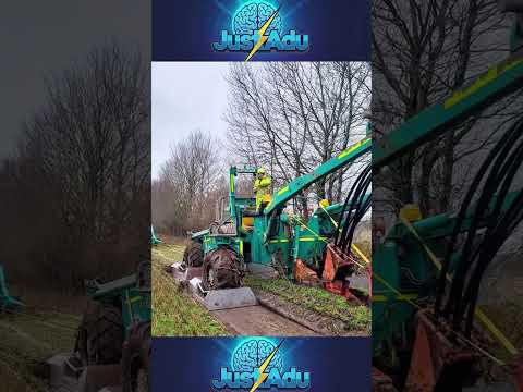 Cum instalează această mașină sute de metri de...