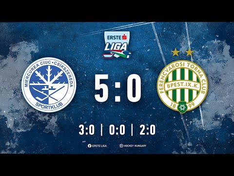 Gólösszefoglaló EL 50 - Sport Club Csíkszereda - FTC-Telekom 5:0 20211014