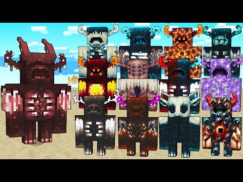 BULKY WARDEN Vs ALL Wardens PLUS+ (Anniversary Edition) / Minecraft Mob Battle
