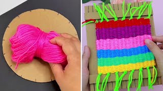 Beginner Weaving Projects for Kids | Simple Weaving Art Ideas