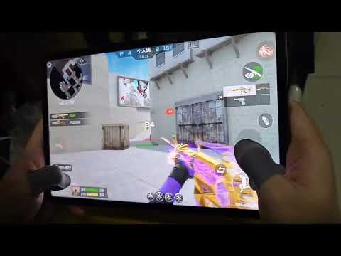 Xiaomi Pad 6Pro CROSSFire Mobile Game Test with Handcam