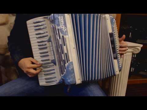 2785 - Powder Blue Sorenti Piano Accordion LMM 41 120 $795