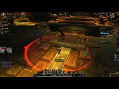 WoW BFA Unholy Death Knight High DPS Peak @ Single Target in M+