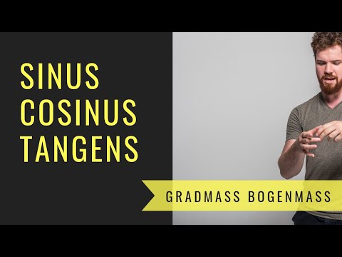 Winkelfunktionen (Sinus, Cosinus, Tangens) | Bedeutung, Herleitung, Gradmaß, Bogenmaß