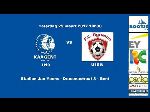 KAAGentLadies U10 -  FC Dynamo Beervelde U10B (25 maart 2017)