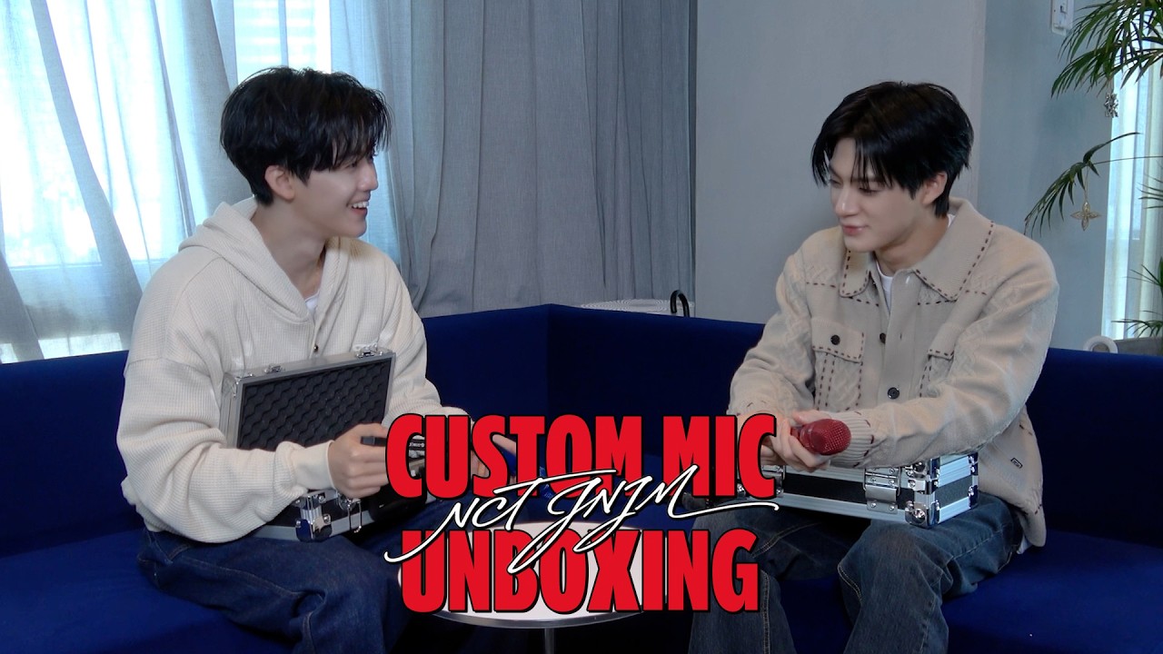 NCT JNJM CUSTOM MIC UNBOXING