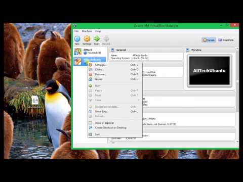 create a virtual machine for ubuntu in virtualbox
