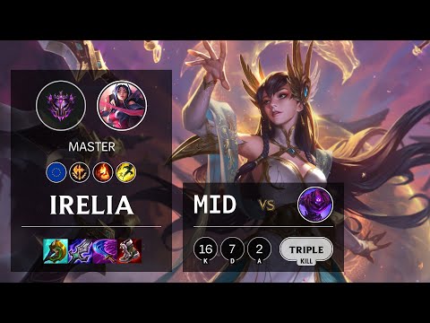 Irelia Mid vs Malzahar - EUW Master Patch 10.24