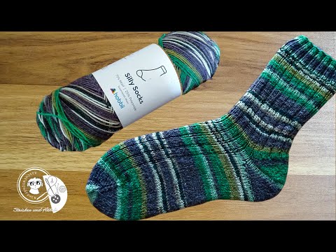 Herrensocken stricken / Hobbii Sily Socks / Maschenschäfchen
