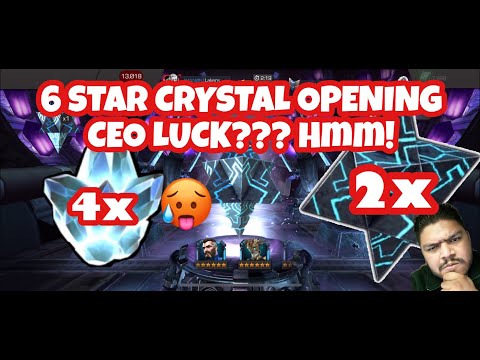 6 Star Crystal Opening plus 4 Feature 5* - God Tier 6* Hunt | MCOC