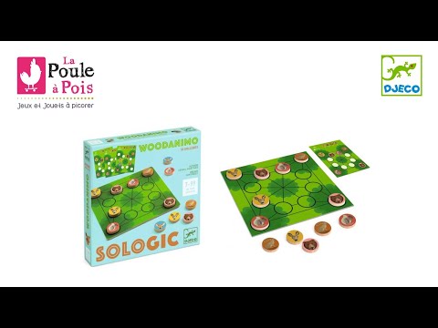 Woodanimo Sologic - Djeco - lapouleapois.fr