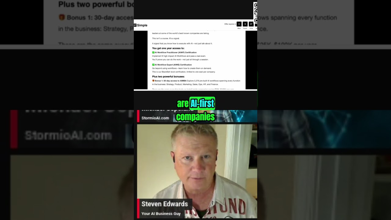 Get Certified in AI: Free Training & AI Skills! #shorts