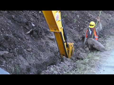 Construyen una nueva red distribuidora de agua en La Calderilla