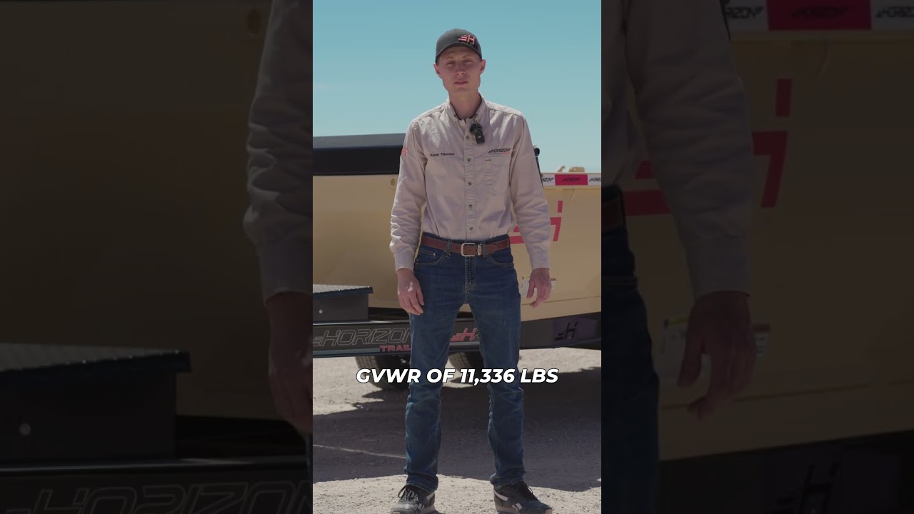 The 12' HZ6 Dump Trailer | Great for small to medium size jobs