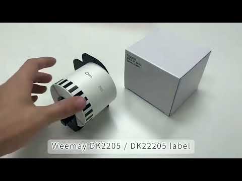 for use in Brother DK2205/DK22205 label.