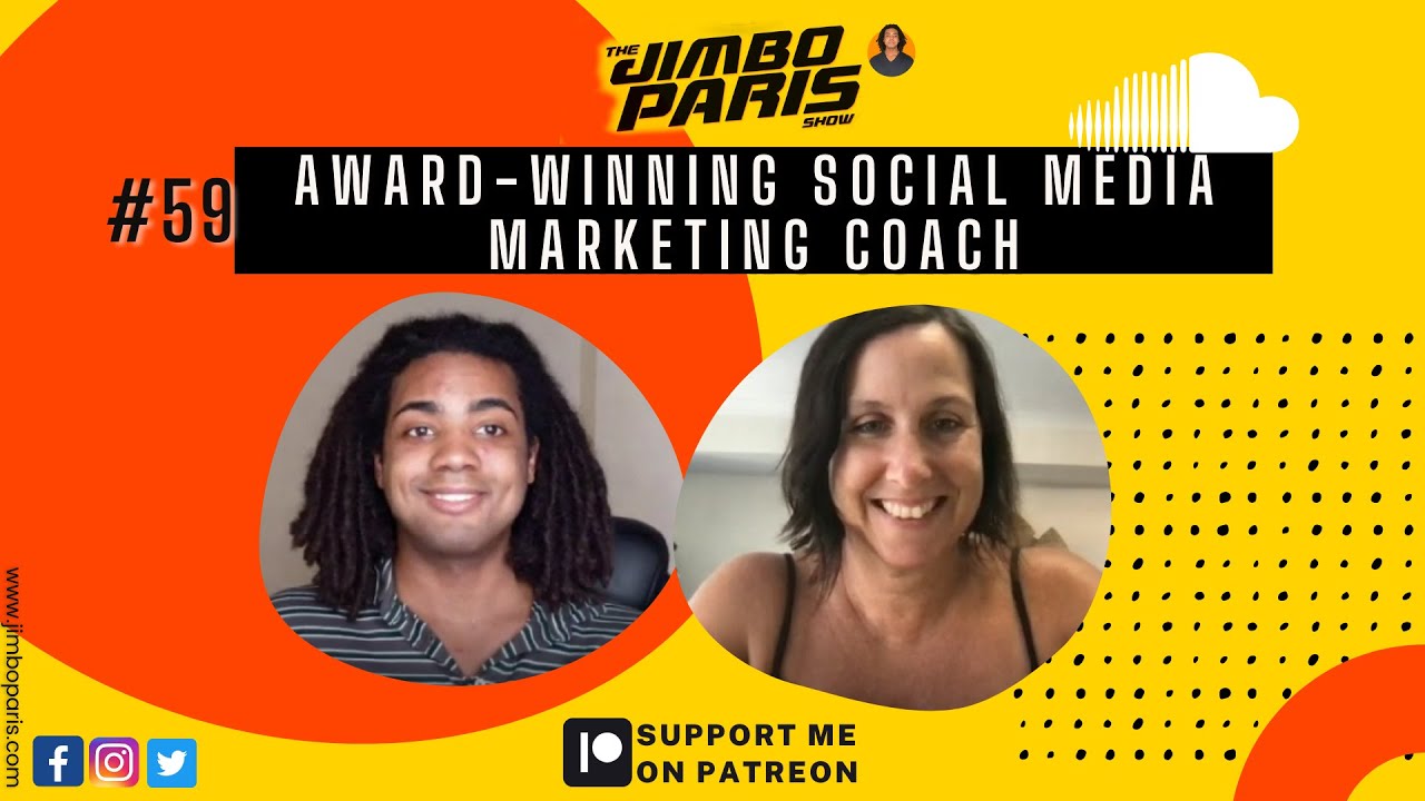 Jimbo Paris Show #59- Award-Winning Social Media Marketing Coach (Chantal Gerardy)
