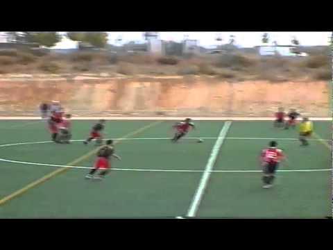 Gol de Borja a pase de Dani. 1-0.Nuevo Mejorada-At.Loeches.mov