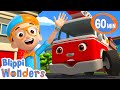 Blippi Meets Frankie The Firetruck NEW Blippi Wonders Educational Videos For Kids