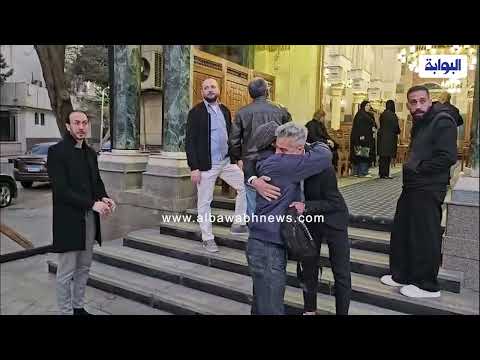 عزاء الناشر محمد هاشم مؤسس دار ميريت بمسجد عمر مكرم