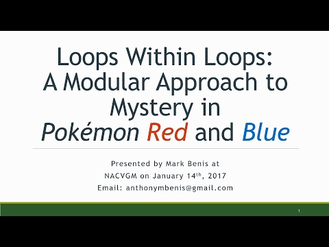 Loops Within Loops: A Modular Approach to Mystery in Pokemon Red and Blue