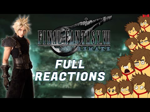Final Fantasy 7 Remake | FULL GAME REACTIONS