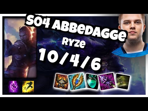 S04 Abbedagge Ryze MID (10/4/6) vs GRAVES Gameplay Replay - Patch 10.18